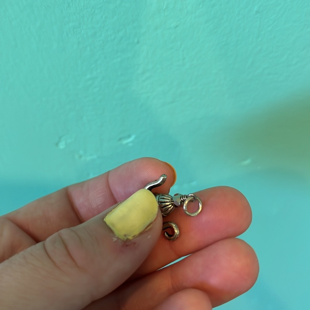 Silver Teapot Charm - Picture 2 of 2
